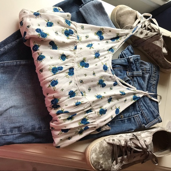 Delias Floral Tank Top Size S - Picture 4 of 7